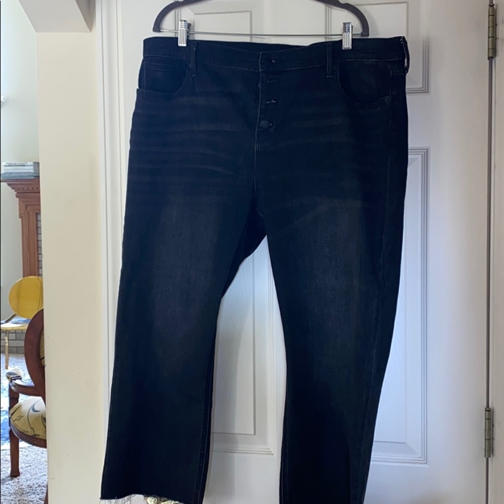 OLD NAVY BUTTON FRONT (black)